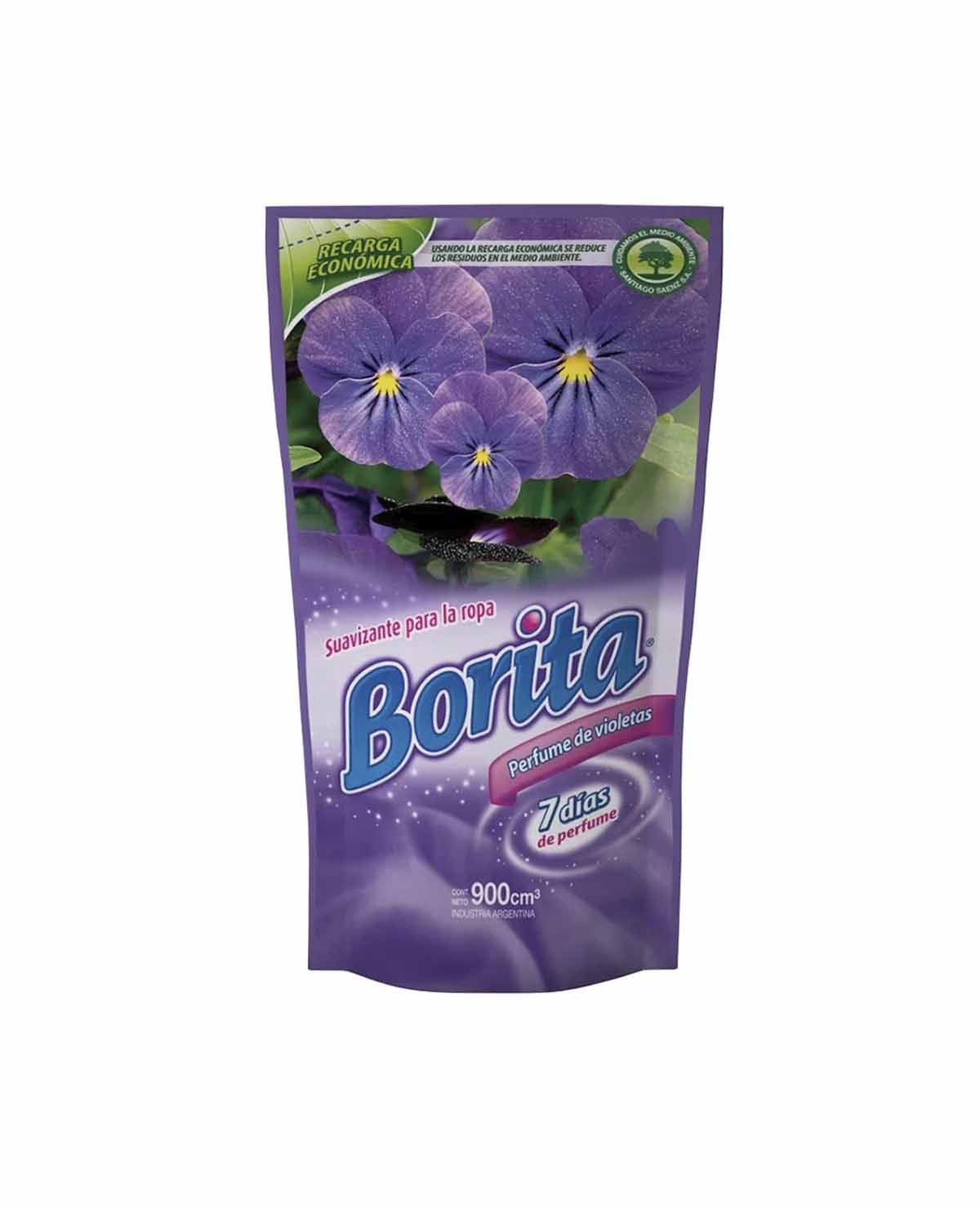 Suavizante Borita Perfume de Violetas x 900 Cm3